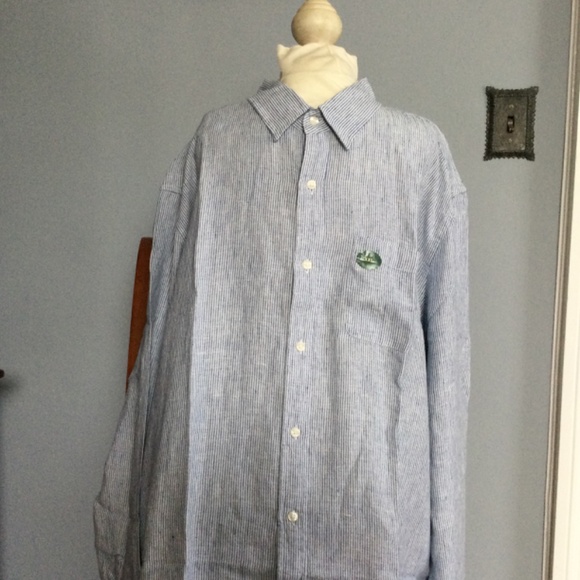 L.L.Bean Slightly Tapered Linen Shirt…new In packaging - Picture 5 of 10